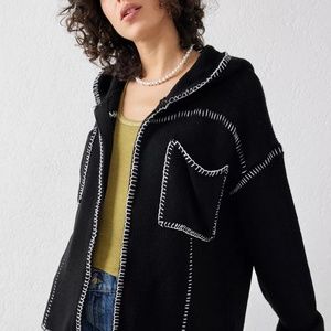 BDG Blanket Stitch Hoodie